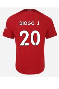 Liverpool Diogo Jota #20 Fotballdrakt Hjemme Klær 2022-23 Korte ermer